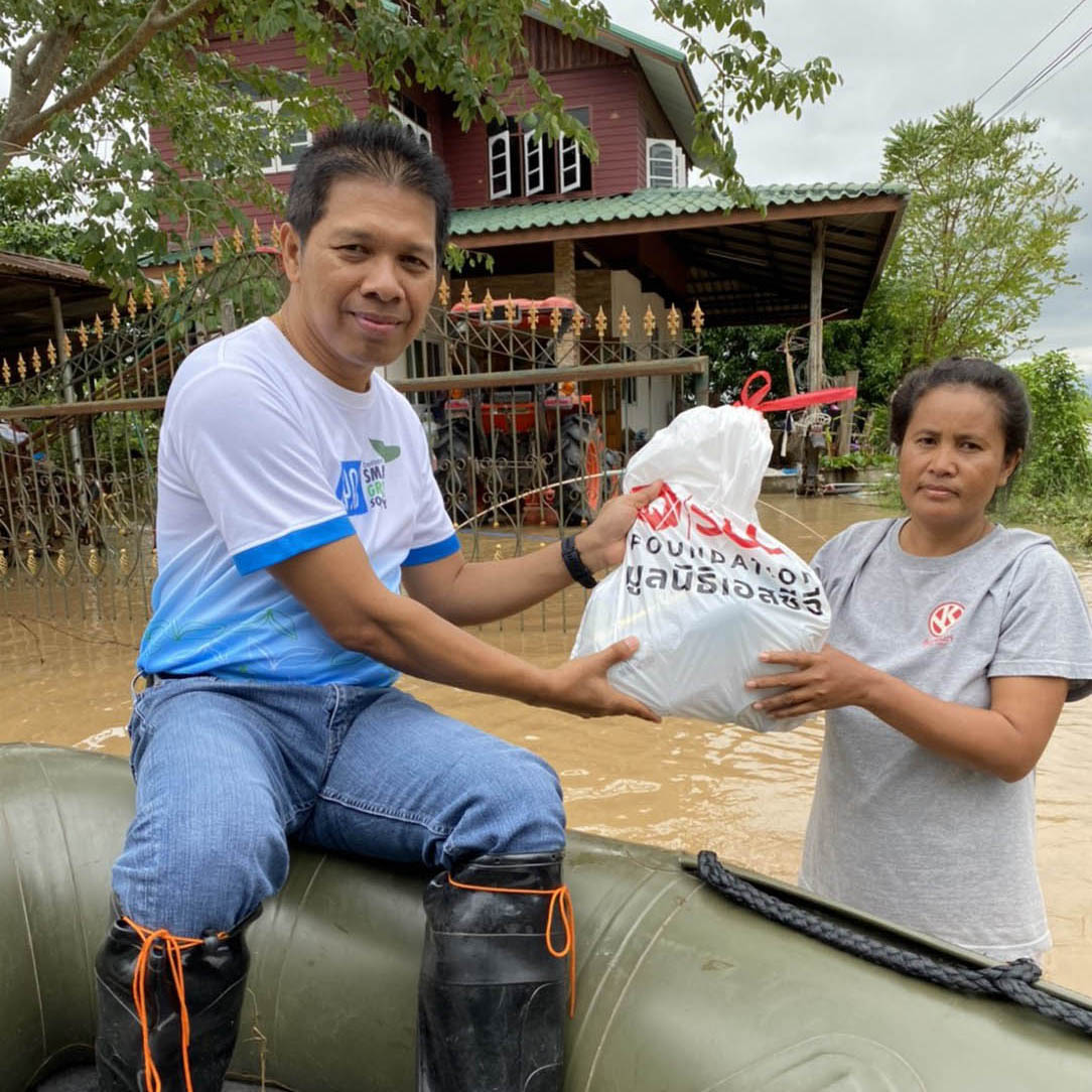 มูลนิธิเอสซีจีและเอสซีจี สานแรง สานใจ ช่วยผู้ประสบภัยโคราช และปราจีนบุรี